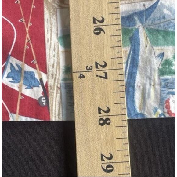 Vintage Reyn Spooner Shirt Mens Large Fishing Boats Marlin Hawaiian Aloha 90s - Picture 11 of 11